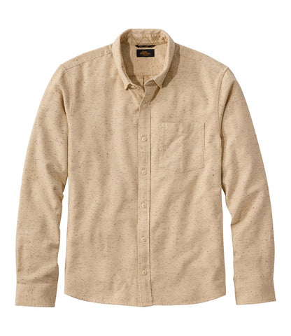 Men's Signature Donegal Woven Shirt, Long-Sleeve | L.L.Bean US