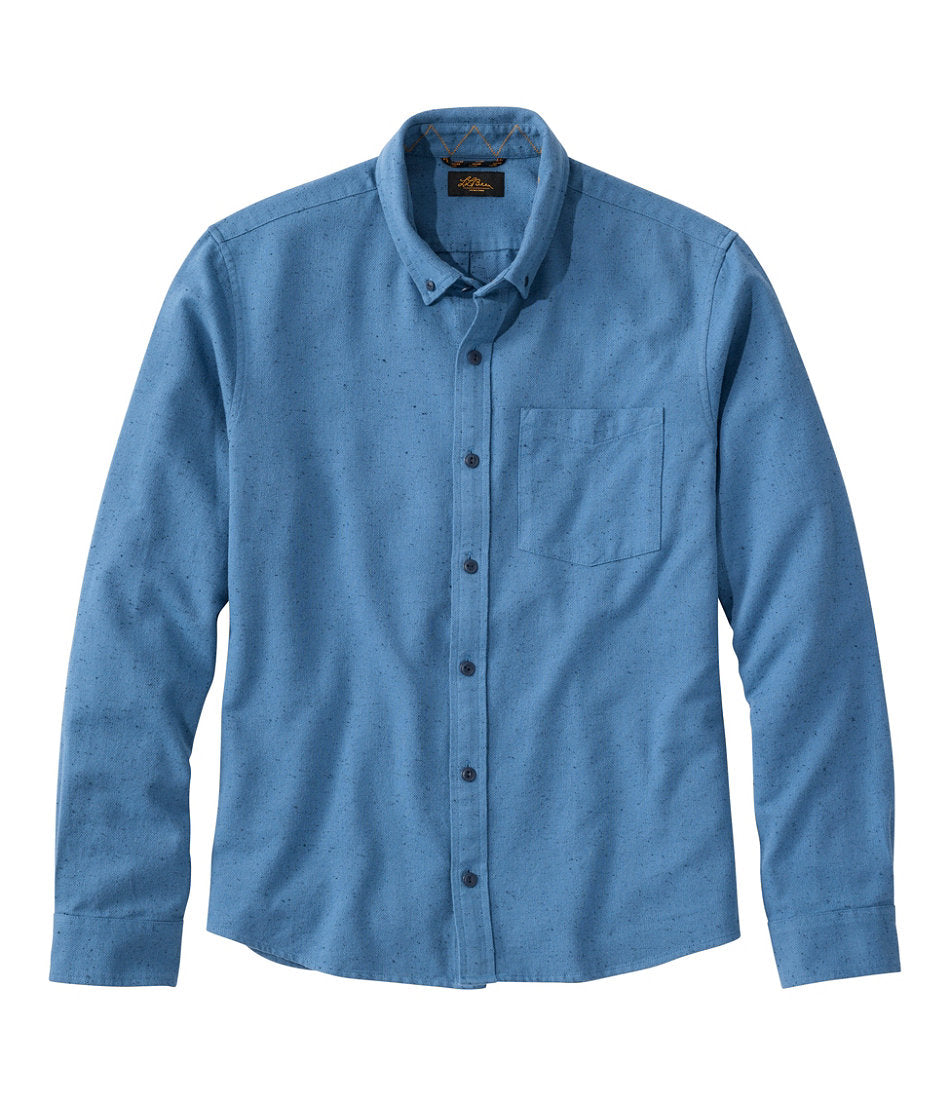 Men's Signature Donegal Woven Shirt, Long-Sleeve | L.L.Bean US