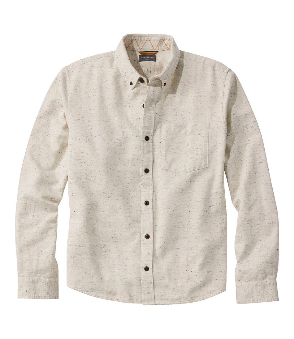 Men's Signature Donegal Woven Shirt, Long-Sleeve | L.L.Bean US