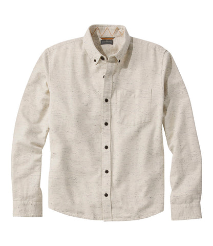 Men's Signature Donegal Woven Shirt, Long-Sleeve | L.L.Bean US