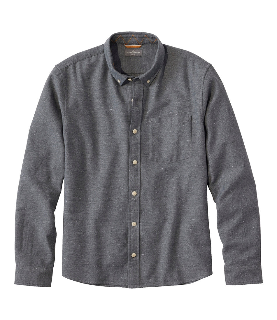Men's Signature Donegal Woven Shirt, Long-Sleeve | L.L.Bean US