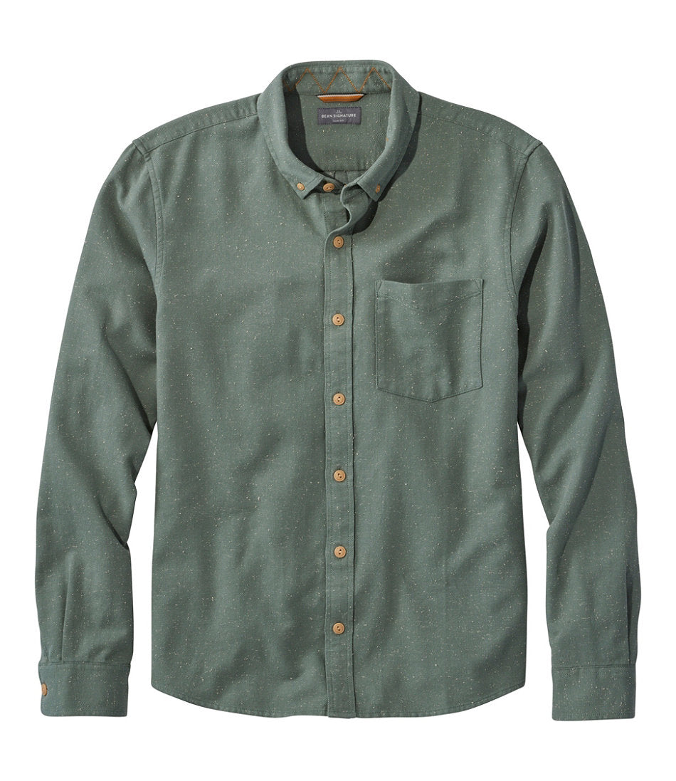 Men's Signature Donegal Woven Shirt, Long-Sleeve | L.L.Bean US