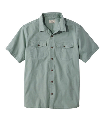 Men's Riverton Ripstop Shirt, Short-Sleeve, Traditional Untucked Fit | L.L.Bean for sale