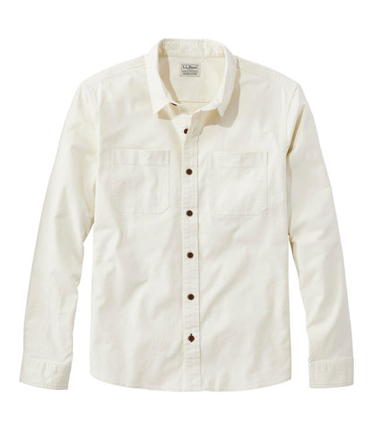 Men's BeanFlex® Twill Shirt, Slightly Fitted Untucked Fit, Long-Sleeve | L.L.Bean online