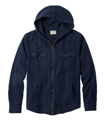 Men's 1912 Field Flannel Shirt, Hooded, Slightly Fitted Untucked Fit | L.L.Bean outlet
