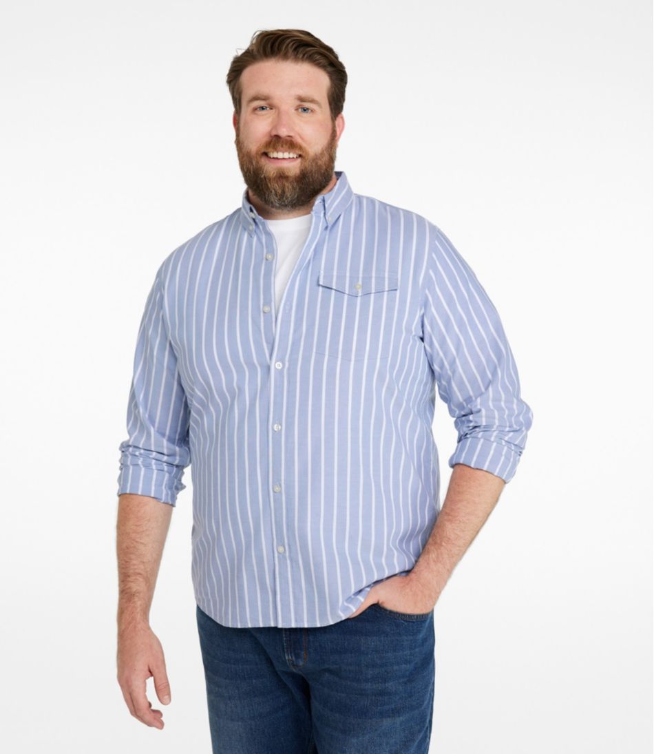 Men's Signature Premium Pima Cotton Oxford Shirt, Long-Sleeve | L.L.Bean online