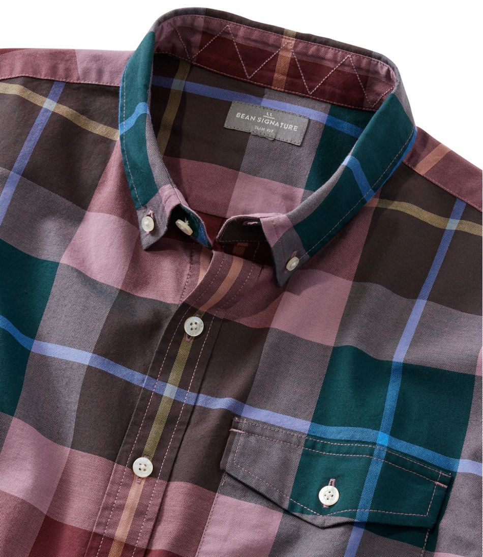 Men's Signature Premium Pima Cotton Oxford Shirt, Long-Sleeve | L.L.Bean online