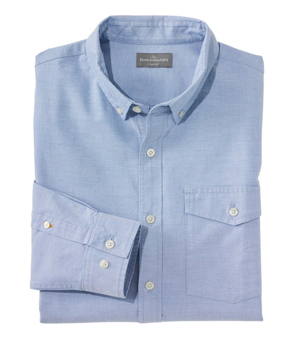 Men's Signature Premium Pima Cotton Oxford Shirt, Long-Sleeve | L.L.Bean online