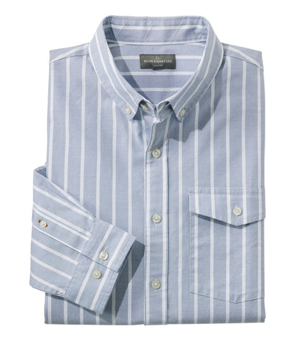 Men's Signature Premium Pima Cotton Oxford Shirt, Long-Sleeve | L.L.Bean online