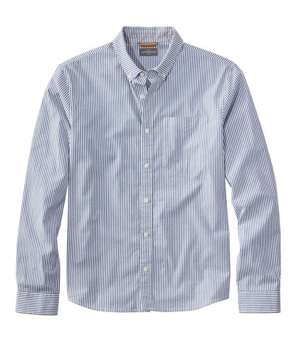 Men's Signature Stretch Poplin Shirt, Long-Sleeve, Slim Fit | L.L.Bean US