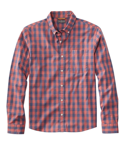 Men's Signature Stretch Poplin Shirt, Long-Sleeve, Slim Fit | L.L.Bean US