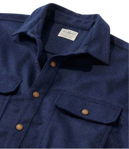 Men's Maine Guide Wool Field Shirt | L.L.Bean on sale