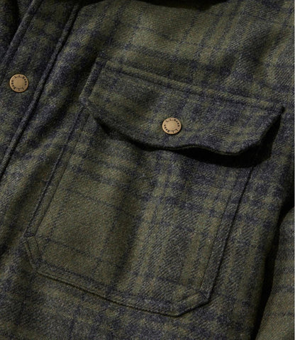 Men's Maine Guide Lightweight Lined Wool Field Shirt, Plaid | L.L.Bean US