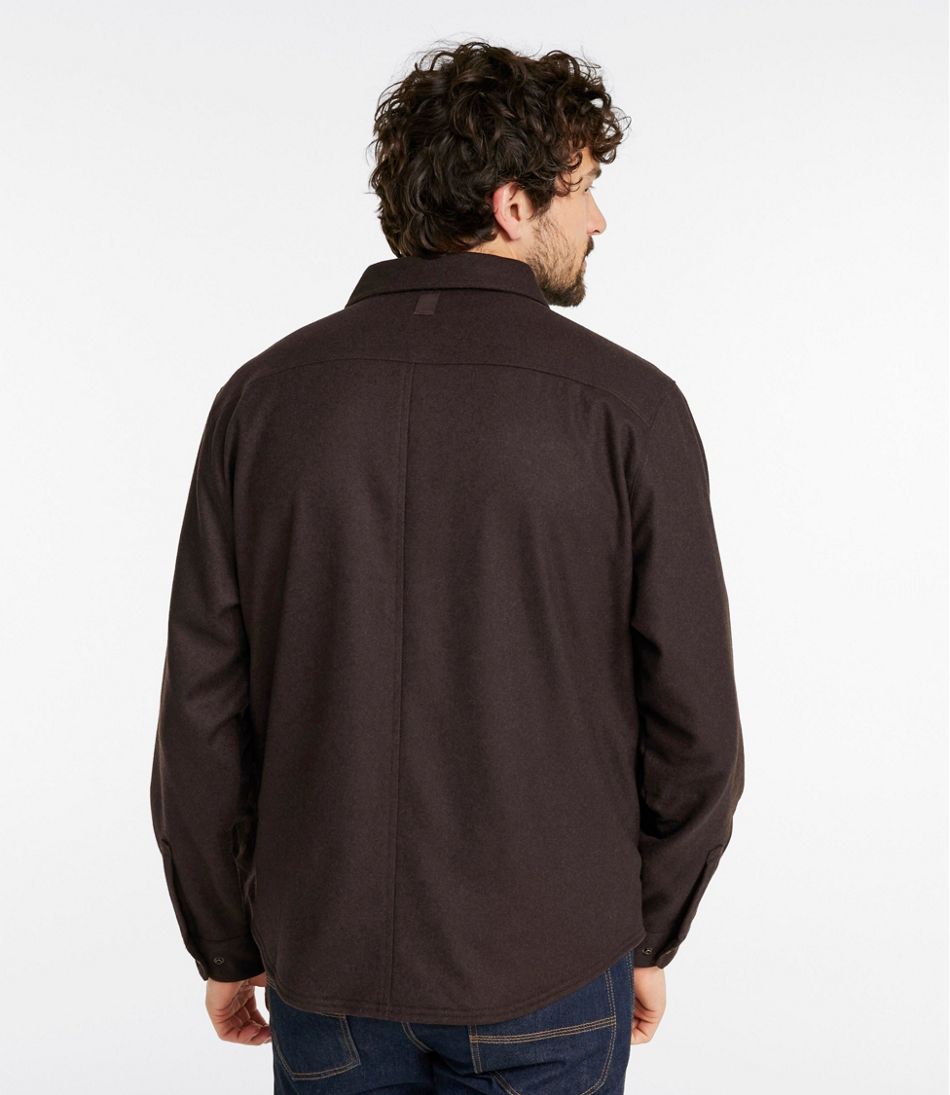 Men's Maine Guide Lightweight Lined Wool Field Shirt | L.L.Bean discount