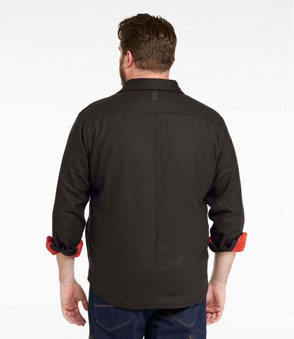 Men's Maine Guide Lightweight Lined Wool Field Shirt | L.L.Bean discount