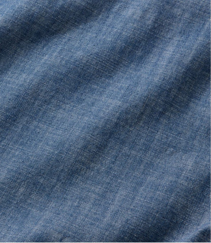 Men's Comfort Stretch® Chambray Shirt, Long-Sleeve, Slightly Fitted Untucked Fit | L.L.Bean online