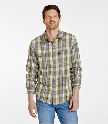 Men's Signature Heritage Textured Flannel Shirt | L.L.Bean US