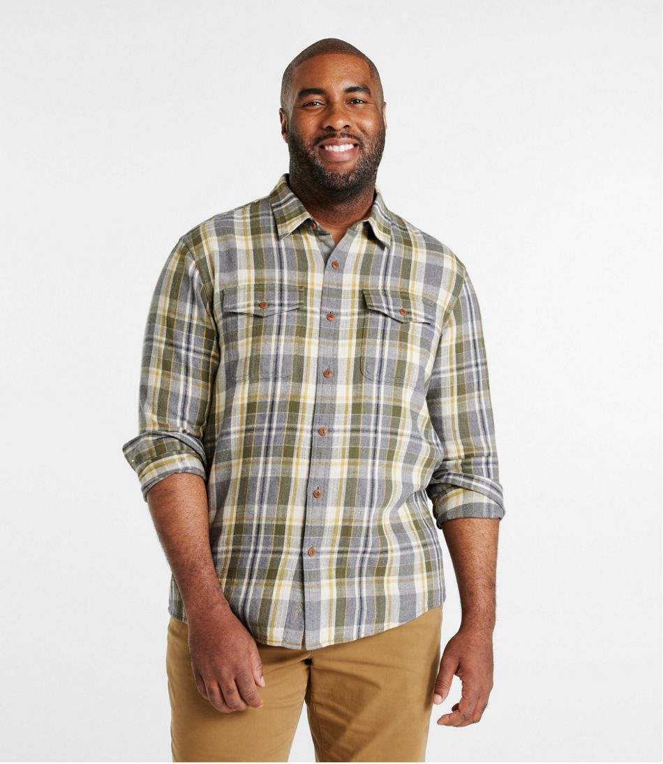 Men's Signature Heritage Textured Flannel Shirt | L.L.Bean US