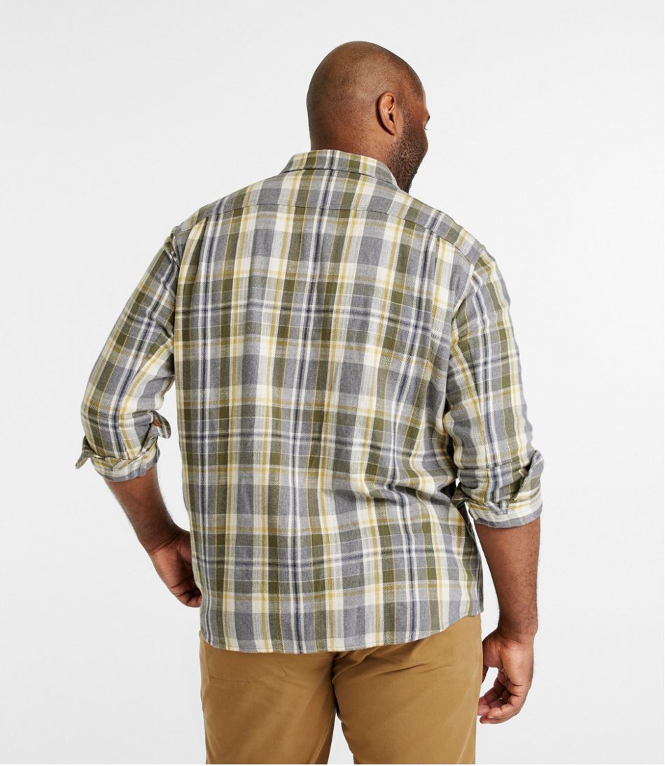 Men's Signature Heritage Textured Flannel Shirt | L.L.Bean US