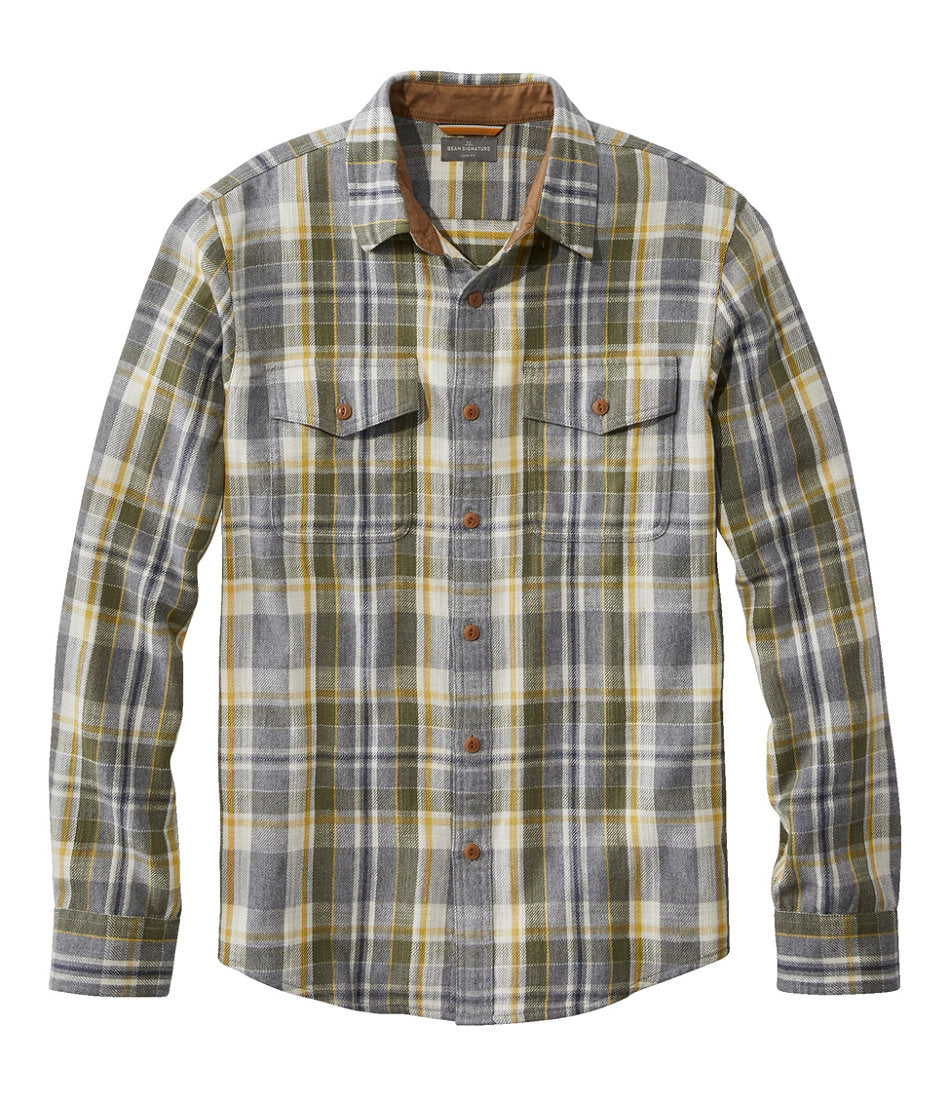 Men's Signature Heritage Textured Flannel Shirt | L.L.Bean US