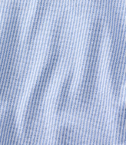 Men's Comfort Stretch Oxford Shirt, Slightly Fitted Untucked Fit, Stripe | L.L.Bean discount