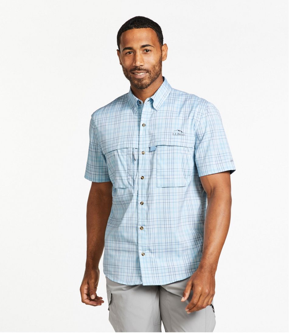 Men's Tropicwear Shirt, Plaid Short-Sleeve | L.L.Bean online