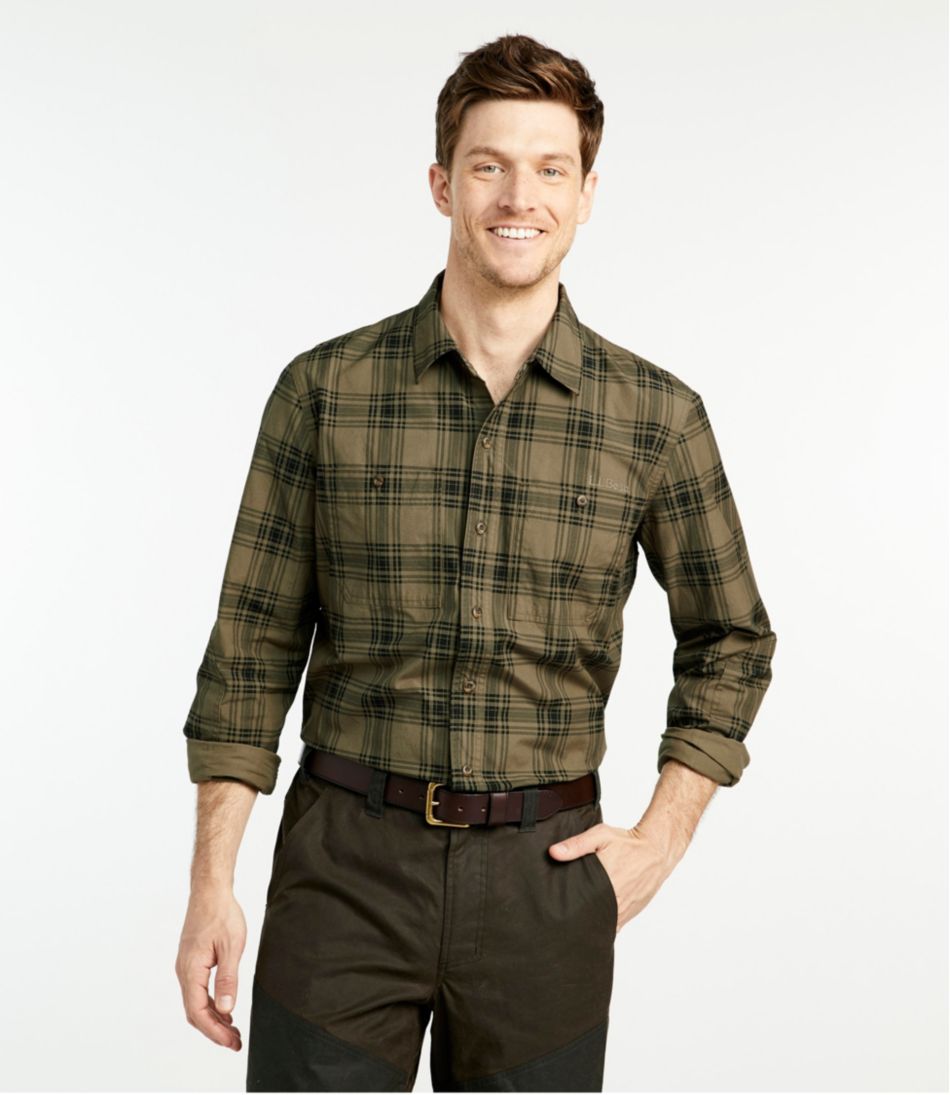 Men's Double L Field Shirt, Plaid | L.L.Bean online