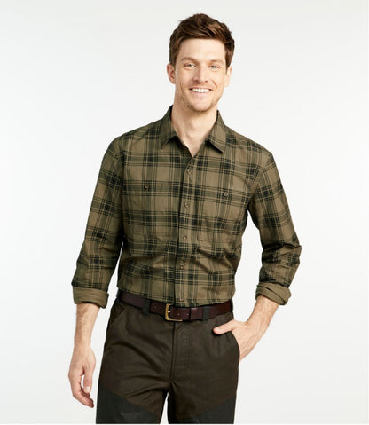 Men's Double L Field Shirt, Plaid | L.L.Bean online