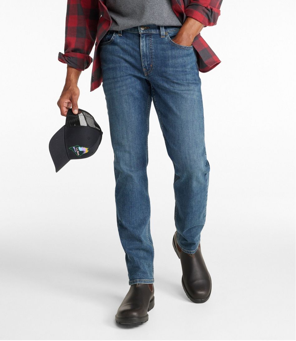 Men's BeanFlex® Jeans, Slim Fit, Straight Leg | L.L.Bean online