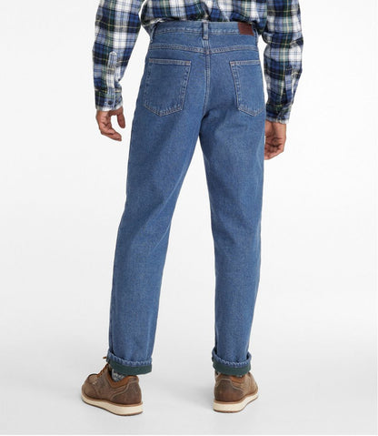 Men's Double L® Jeans, Classic Fit, Fleece-Lined | L.L.Bean online
