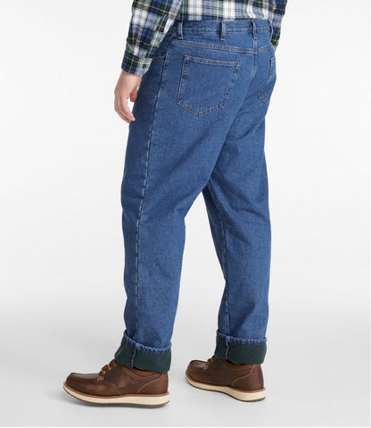 Men's Double L® Jeans, Classic Fit, Fleece-Lined | L.L.Bean online