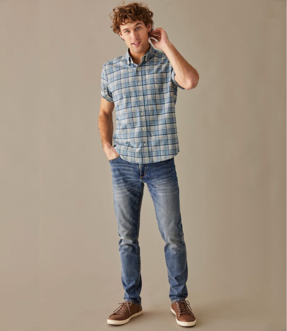 Men's Signature Five-Pocket Jeans with Stretch, Slim Straight | L.L.Bean online