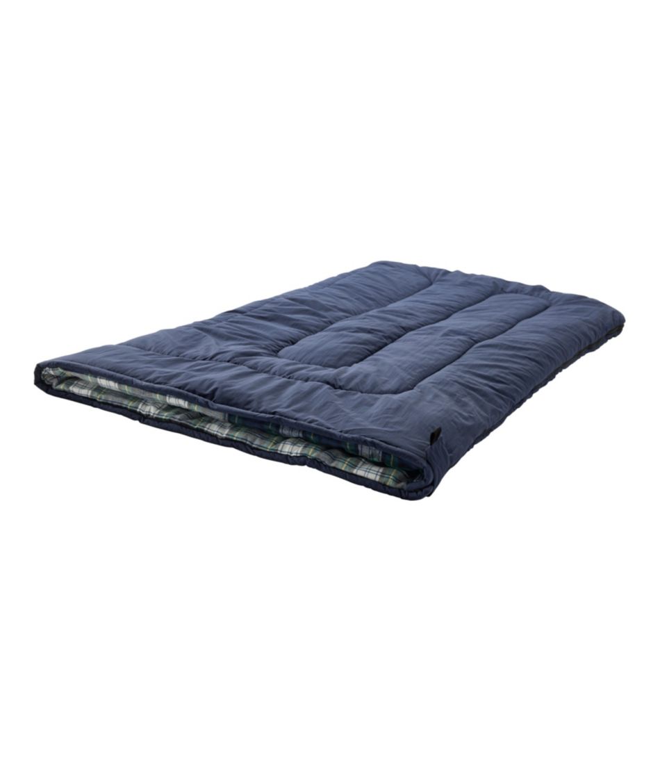 Adults' Flannel Lined Camp Sleeping Bag, 20° | L.L.Bean discount