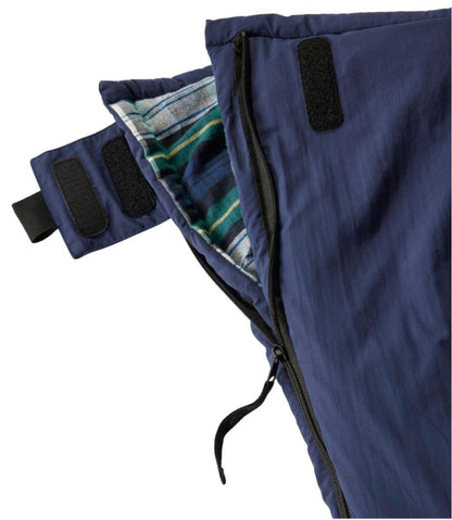 Adults' Flannel Lined Camp Sleeping Bag, 20° | L.L.Bean discount
