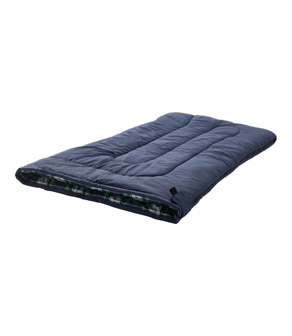 Kids' Flannel Lined Camp Sleeping Bag, 40° | L.L.Bean for sale