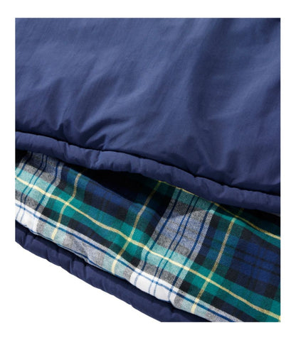 Kids' Flannel Lined Camp Sleeping Bag, 40° | L.L.Bean for sale