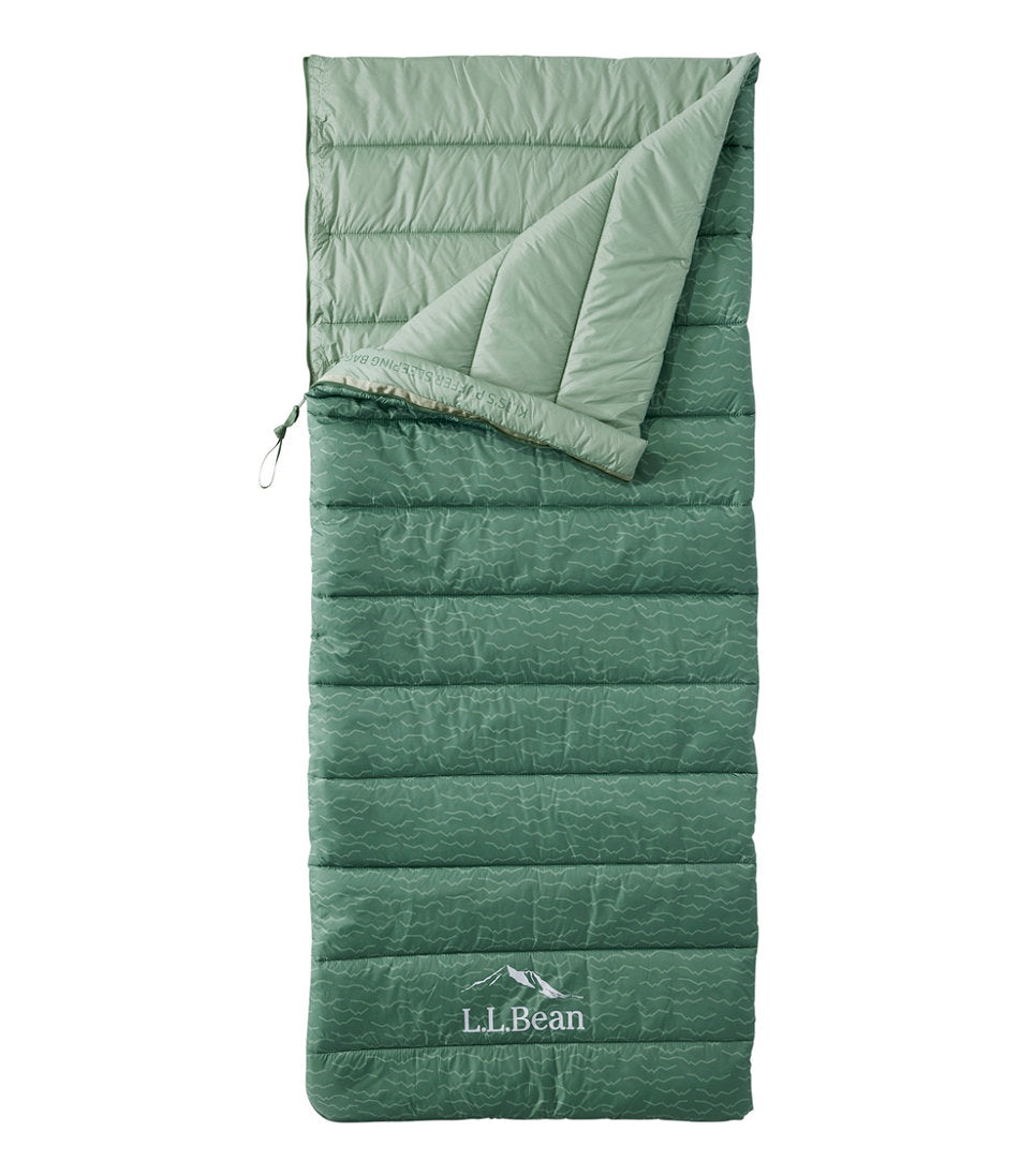 Kids' Puffer Sleeping Bag, 40° Print | L.L.Bean on sale