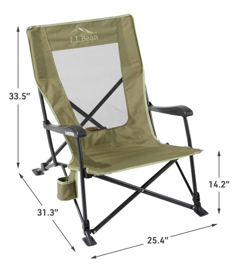 Easy Comfort Camp Chair, Low | L.L.Bean on sale