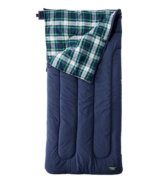 Flannel Lined Camp Sleeping Bag, 0° | L.L.Bean outlet