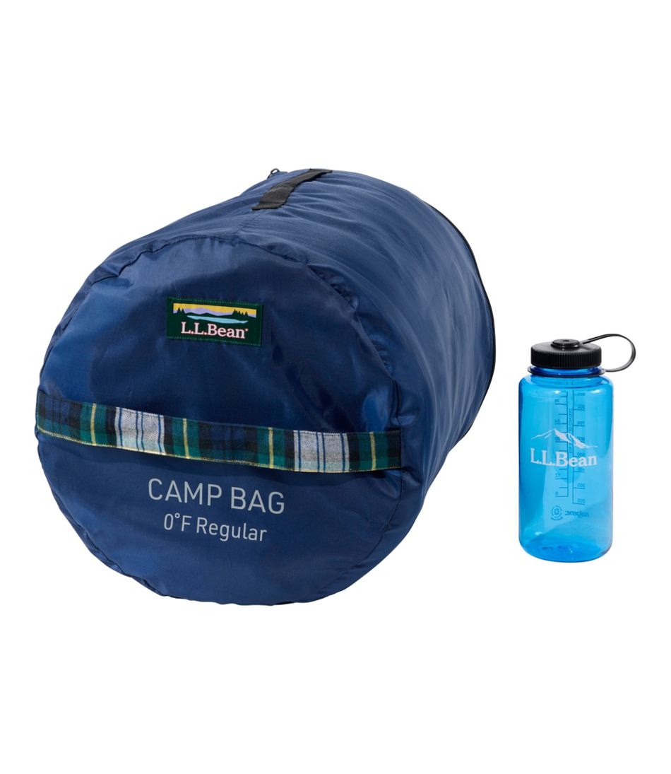 Flannel Lined Camp Sleeping Bag, 0° | L.L.Bean outlet