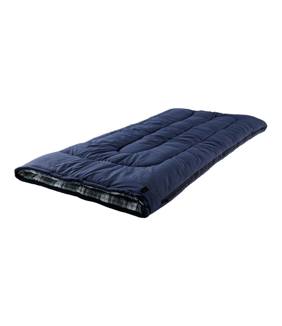 Flannel Lined Camp Sleeping Bag, 0° | L.L.Bean outlet