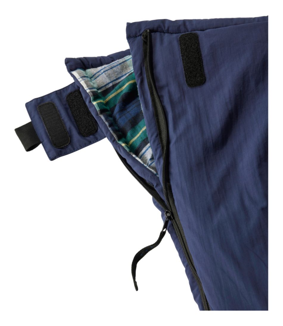 Flannel Lined Camp Sleeping Bag, 0° | L.L.Bean outlet