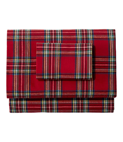 Heritage Chamois Flannel Sheet Collection, Plaid | L.L.Bean outlet