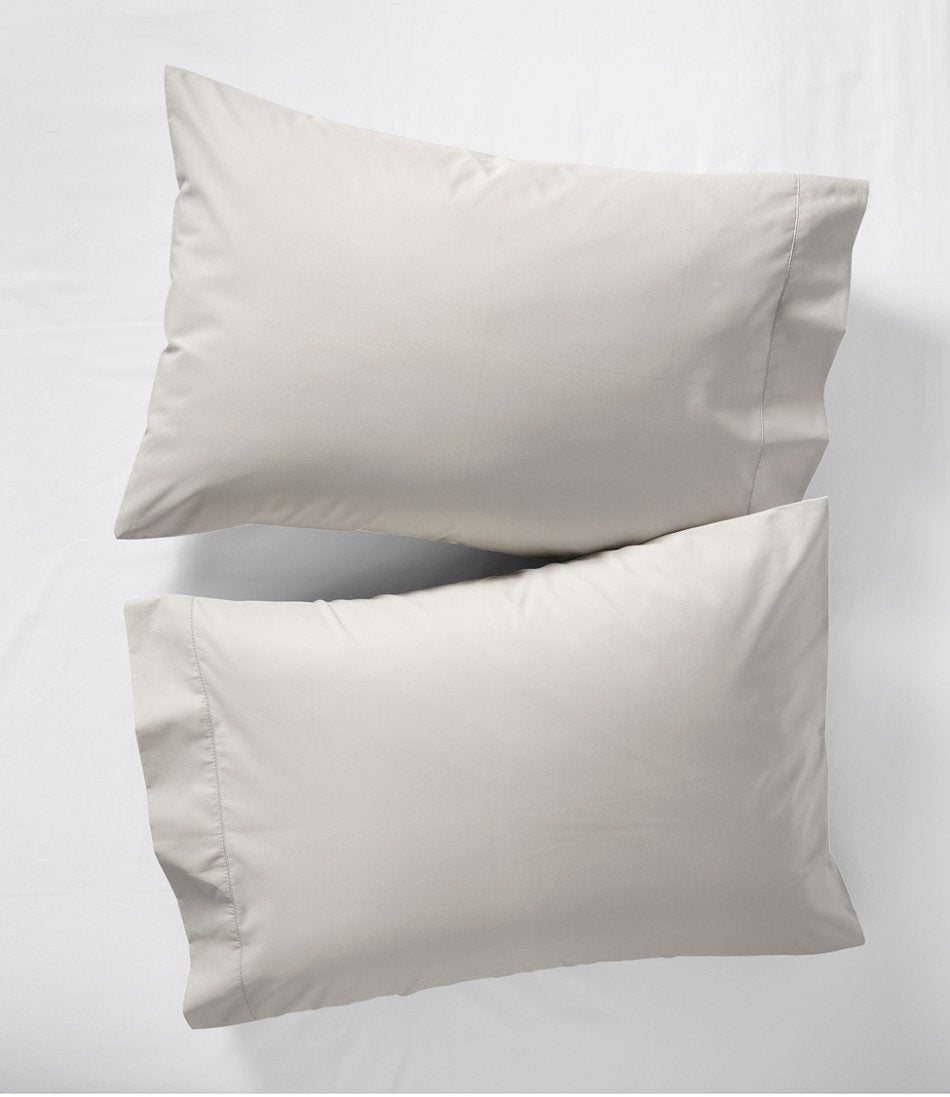 280-Thread-Count Pima Cotton Percale Pillowcases, Set of Two | L.L.Bean discount