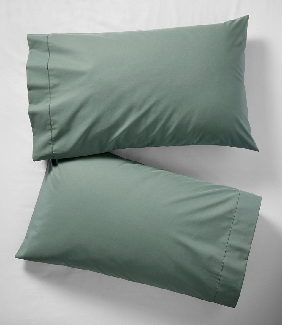 280-Thread-Count Pima Cotton Percale Pillowcases, Set of Two | L.L.Bean discount