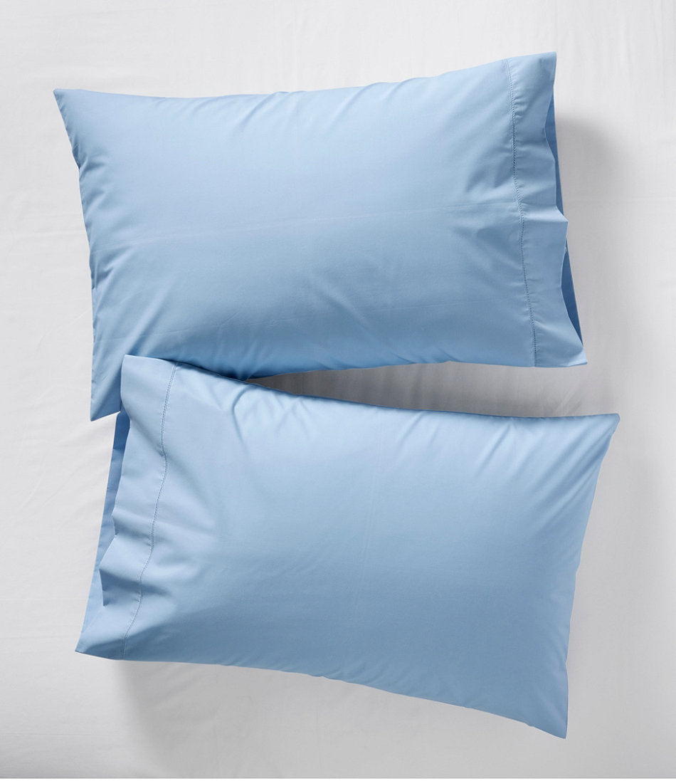 280-Thread-Count Pima Cotton Percale Pillowcases, Set of Two | L.L.Bean discount
