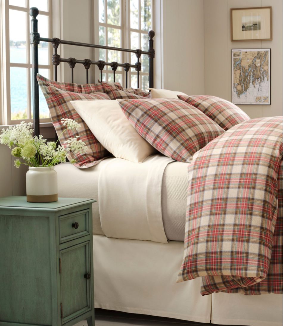 Ultrasoft Comfort Flannel Sheet, Fitted | L.L.Bean for sale