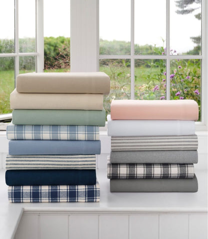 Ultrasoft Comfort Flannel Sheet, Fitted | L.L.Bean for sale
