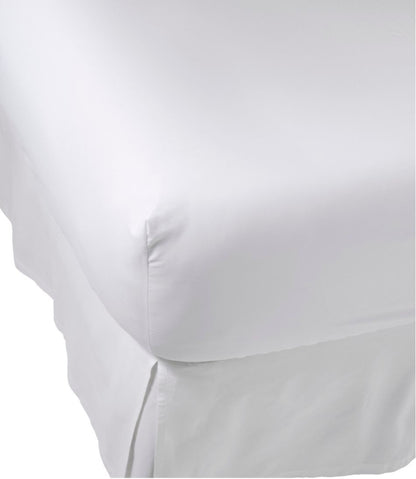280-Thread-Count Pima Cotton Percale Sheet, Fitted | L.L.Bean on sale