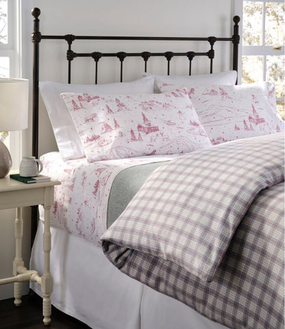 Heritage Chamois Flannel Comforter Cover Collection, Plaid | L.L.Bean online
